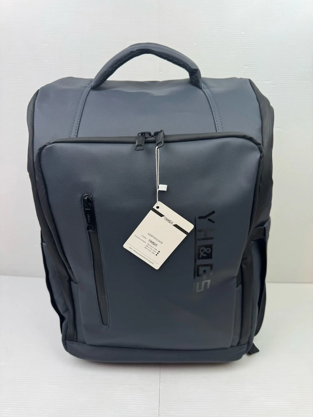 NEW YH & GS Rolling Backpack Waterproof Wheels Business Commuter Gotech Navy